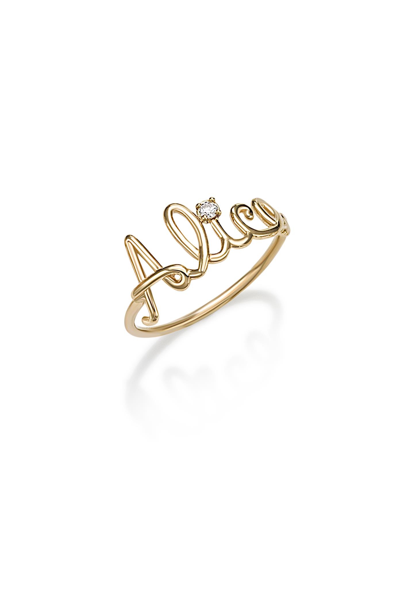 Anello oro con nome clearance